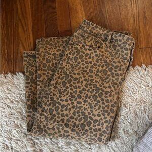 Leopard Print Pants